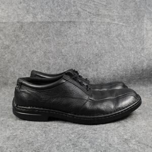 Rockport Shoes Mens 9.5 Derby Dress Oxford Black Leather Lace Up Classic Formal